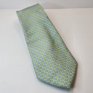 Vineyard Vines Men's Dress Neck Tie | 100% Silk | Green Blue